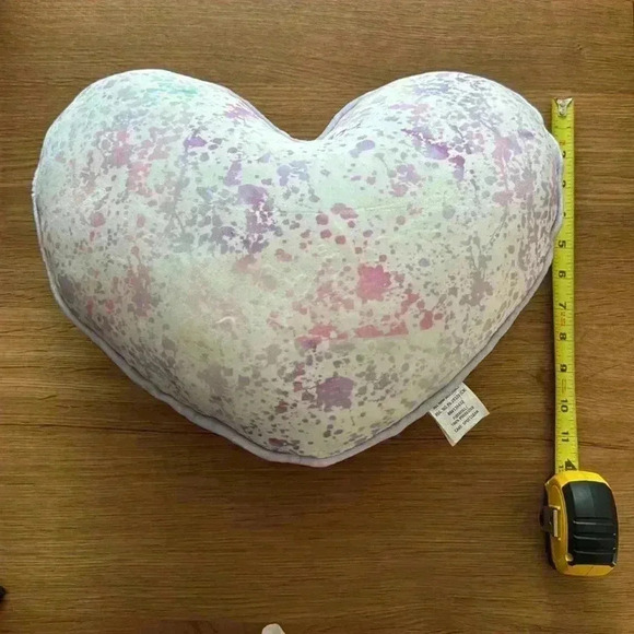 Super soft smooshy heart shaped pillow. - Picture 2 of 2